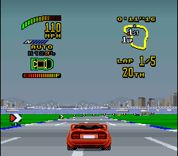 Top Gear 2 (USA) In game screenshot